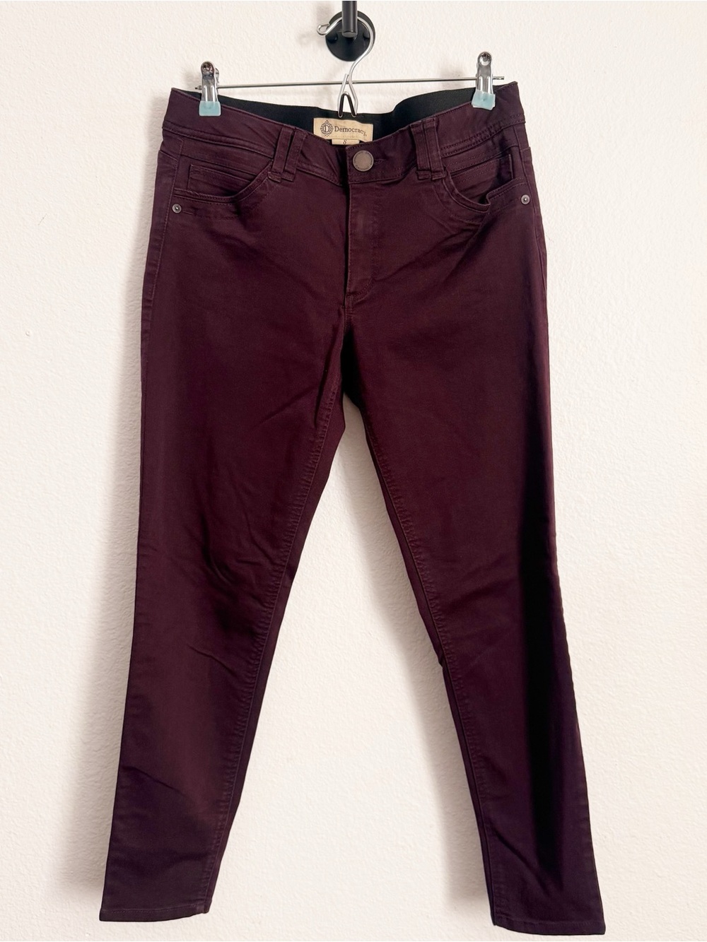 Democracy Jeans/ Plum Purple Skinny